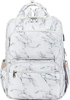 School Backpack College Laptop Backpacks with USB Charging Port 15.6 Inch Computer Bookbag for Women Girls