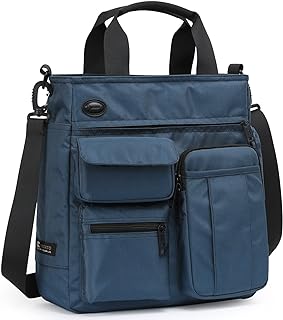 IX INOXTO Mens Messenger Bag Laptop Shoulder Bag Computer Work Office Bag Waterproof Briefcases for Travel Work