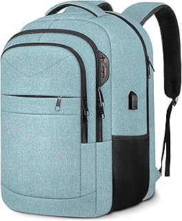 Sturdy Large Carry On Travel School Backpack Flight Approved Weekender Backpack for Men Wowen
