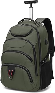 Laptop Backpack for Men - Stylish College Bookbag for 15.6-Inch Laptop,Black