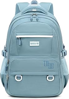 CAMTOP School Backpack College Laptop Backpacks with USB Charging Port 15.6 Inch Computer Bookbag for Women Girls