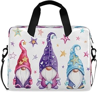 Laptop Bag Computer Bags Messenger Shoulder Bag Briefcase Magic Gnomes for Business Office Work, Multi