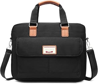 Wxnow Women Laptop Shoulder Messenger Bag Handbag Briefcase Canvas Laptop Sleeve