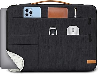 17-17.3 inch Laptop Sleeve Bag,Slim Shockproof Handbag Carrying Case Computer Cover Fits Acer Asus Dell HP