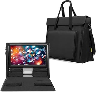 GBOLE Nylon Carry Tote Bag Compatible with iMac Desktop Computer Bag Travel Storage Bag Carrying Bag