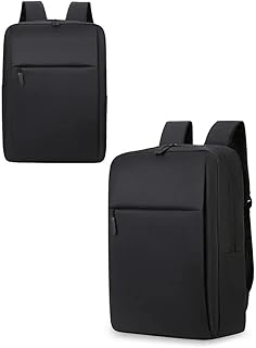 New Business Travel Computer Backpack Smart Business Backpack for Travelers Professionals, Black, Black, Medium, Stylish Black Backpack