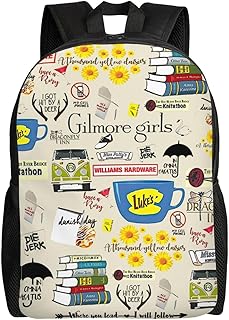 Large capacity portable backpack Sports travel backpack 3d printed cartoon computer bag picnic bag Fitness bag, Yellow, 17*5*11 inches, Teleplay