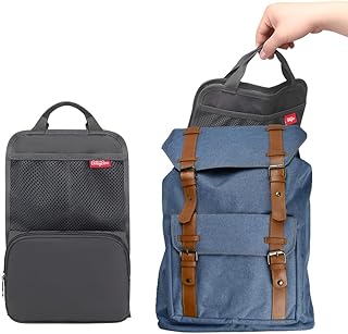 GillyGro Small Backpack Bag Organizer Insert, Bag Divider Organizer for Laptop Bag or Computer Bag, Travel Accessories, Gifts For Men & Women - Electronics Organizer For Tech Bag, Work Bag, Briefcase