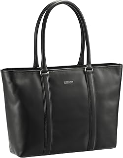 No. 73120 Men's Genuine Leather Braval Tote Bag, 4 Sizes, Fits 14 Inch Computers