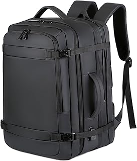 Business Travel Expandable Laptop Backpack for Men,Large Anti Theft Computer Bag Water Resistant School Bookbag