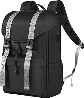 DTTO Travel Laptop Backpack, Water Resistant Backpack with USB Charging Port