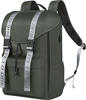 DTTO Travel Laptop Backpack, Water Resistant Backpack with USB Charging Port