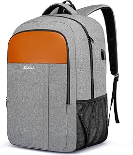 Travel Laptop Backpack for Men and Women, 17.3 Inch Carry on Backpacks with USB Charging Port