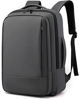 Travel Laptop Backpack for Men Women, Casual,Business Work,Laptop Backpacks, Water Resistant Backpack Computer Bag Bookbag Fits 15.6 Inch Notebook (Black), Black, 16, Sport