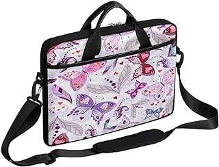 Laptop Bag for Women Men Waterproof Laptop Shoulder Bag 14-15.6 Inch Computer Messenger Bag Carrying Case
