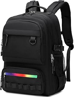 Lanola Water Resistant Student Bookbag For School Business Travel or Casual Daypack Backpacks, College University Work Bag
