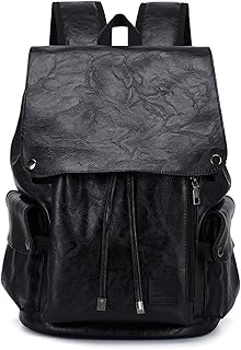 Laptop Backpack For Men, Business Travel Anti Theft Slim Sturdy Laptops Backpack, Water Resistant College Computer Work Bag for Men Fits 16 Inch Notebook, Black, Black, 12.2*7*18.5 Inch,