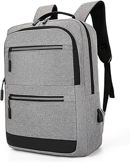 15.6-Inch Laptop Computer Backpack, Water-Resistant Oxford Fabric Large Capacity Multi-Pocket Backpack