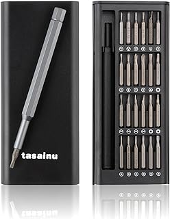 24 in 1 Small Screwdriver Sets, Precision Screwdriver Set for Electronics, Magnetic Mini Screwdriver Set, Micro Screwdriver Kit For Repairing Eyeglasses Watches Electronics Computer, tasainu
