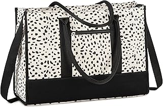 LOIDOU Laptop Tote Bag for Women 15.6 inch Work Tote Bag Computer Bag Large Capacity Teacher Handbag Shoulder Bag