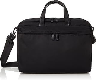 Ace Gene No.67604 Men's Business Bag, Proflex Expandable Capacity, Holds 14.0 Inch Computer, A4 Size, Lightweight, Equipped with Antibacterial Pockets, Black, Black, Ｈ29×Ｗ40×D12cm