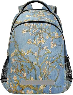 Caikeny Bees Cartoon Backpacks Travel Laptop School Backpack Computer Book Bag for Kids Men Women Outdoor Hiking Camping