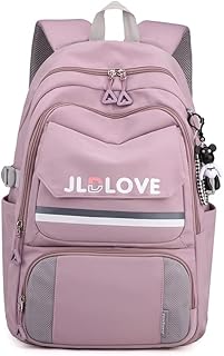 ROER Lady Backpack Dayback college Big Bookbag Waterproof Travel Laptop Notebook Computer Bag For man woman
