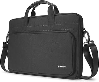 NIDOO Laptop Briefcase Bag Sleeve Water-Resistant Messenger Shoulder Bag Computer Handle Business Carrying Case