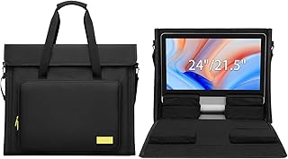 'btselss Carry Tote Bag for iMac 21.5''-27'' Desktop Computer, Nylon 21.5/27 Inch Travel Storage Bag'