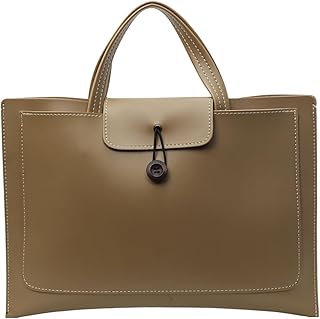 Tote bag,Laptop Bag for Women and Men, Waterproof Leather Computer Bags Business Office Work Bag Briefcase