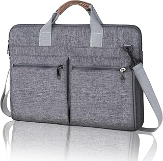 Laptop Bag for Men Women 17 Inch Computer Carrying Briefcase Handbag Laptop Bag Satchel Shoulder Bag Laptop Bussiness Case