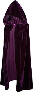 Kids Costumes Capes Cloak with Hood for Halloween Party 3-18 Years