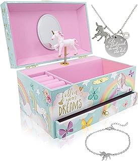 The Memory Building Company Musical Jewelry Box - Birthday Gifts and Toys for Kids