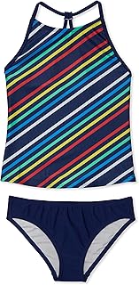 Girl's Swimsuit Two Piece Tankini Thin Strap