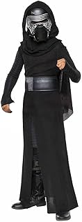 Boys Ben Solo Cosplay Kylo Ren Costume for Kids Jedi Robe with Mask Halloween Outfits