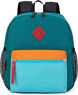 Preschool Kids Backpack, 12 inch Toddler Backpacks for Boys with Chest Strap