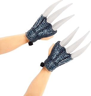 Jurassic World Dominion Therizinosaurus Dinosaur Soft Costume Slashing Claws 10 in Long with Realistic Design for Child Role Play, Kids Gift Age 4 Years & Up, Multicolor (GXC08)