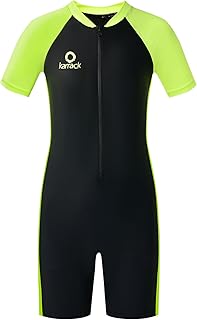 Boys Two Piece Rash Guard Swimsuit Kid Water Sport Short Swimsuit UPF 50+ Sun Protection Bathing Suits