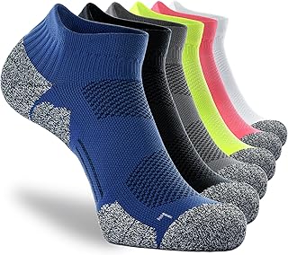 Compression Athletic Socks (3/6 pairs) Cushioned 16-23 mmhg for Men Women