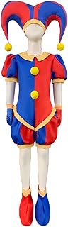 Digital Circus costume for kids Pomni Costume Jumpsuit with mask Jax Halloween costume