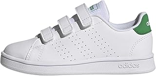 LKK20 Kids Advancourt Lifestyle Velcro Sneakers, Boys, Girls, US Kids Size 6.5-8.5 (17-21.5 cm)