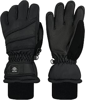 Kids Cold Weather Waterproof Thinsulate Winter Gloves