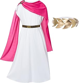 Greek Toga Costume for Kids Ancient Greece Mythos Philosopher Rome Nobility Cosplay