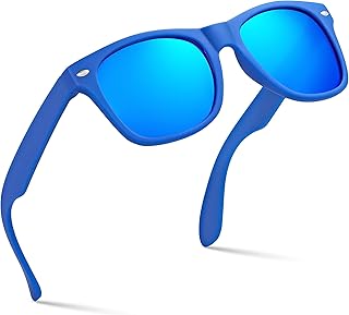 Retro Rewind Kids Sunglasses for Boys Girls Age 3-12 - Shatterproof UV400 Toddler Children Sun Glasses