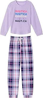 Girls Pajama Pants and Sleep Shirt Sets for Kids | 2 Piece Top and Bottom Sleepwear Set for Kids Pajamas for Girls