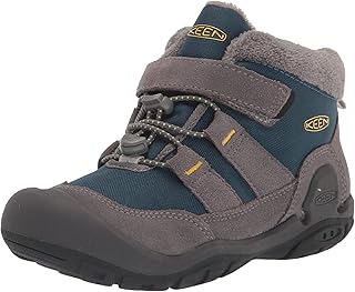 KEEN Unisex-Child Knotch Chukka Mid Height Insulated Easy on Snow Boots