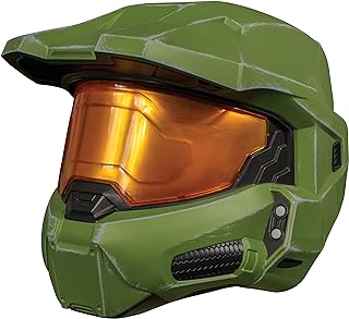 Halo Infinite Master Chief Full Helmet for Kids