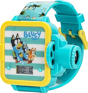 Bluey Kids Digital Projector Watch: Fun & Learning in One!, Bluey Projector, Digital Wrist Watch