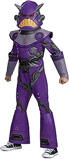 Disney Pixar Lightyear Zurg Costume for Kids, Official Disney Lightyear Costume Outfit, Child Size Small (4-6)