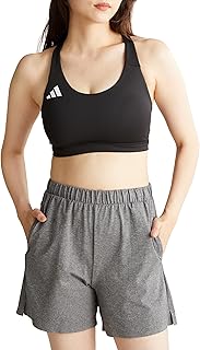 IKV45 Women's Sports Bra, Adizero Essentials Run Medium Support Bra, Black (IT6708) J/M CD, black (IT6708), Medium